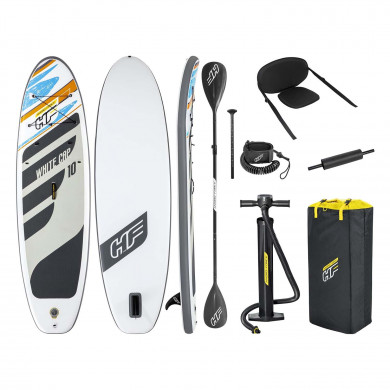 Tabla SUP Paddle Surf Hinchable Padel Stand Up White Cap board 305 x 84 x 12 cm Bestway 65341