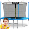 Trampolín de jardín 8ft/252cm red interior y escalera