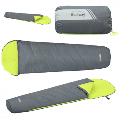 Saco de dormir senderismo Bestway 68102 verde