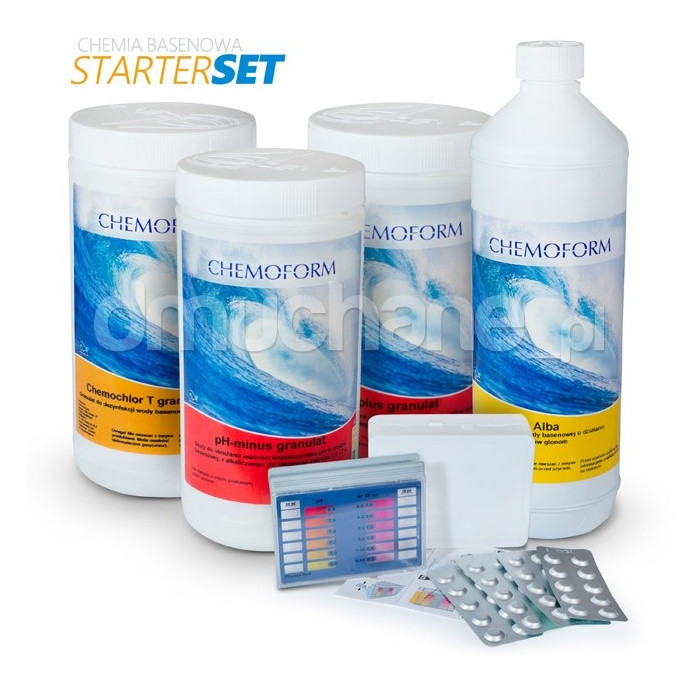 Starter Set - química para piscinas.