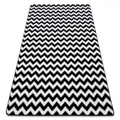 Alfombra SKETCH - F561 crema/negro - Zigzag