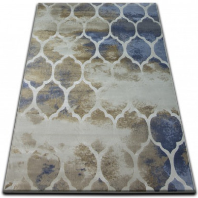 Alfombra DROP JASMINE 761 beige oscuro/azul