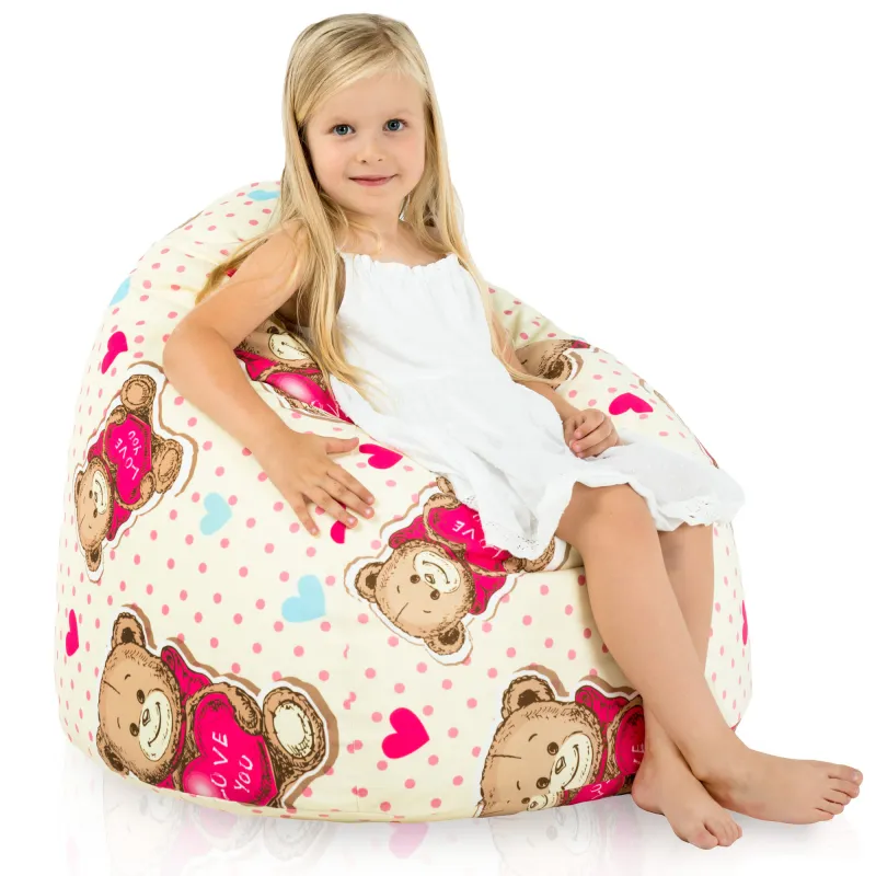 Puff Pera L para niños - Tejido Estampado Premium – vista 17