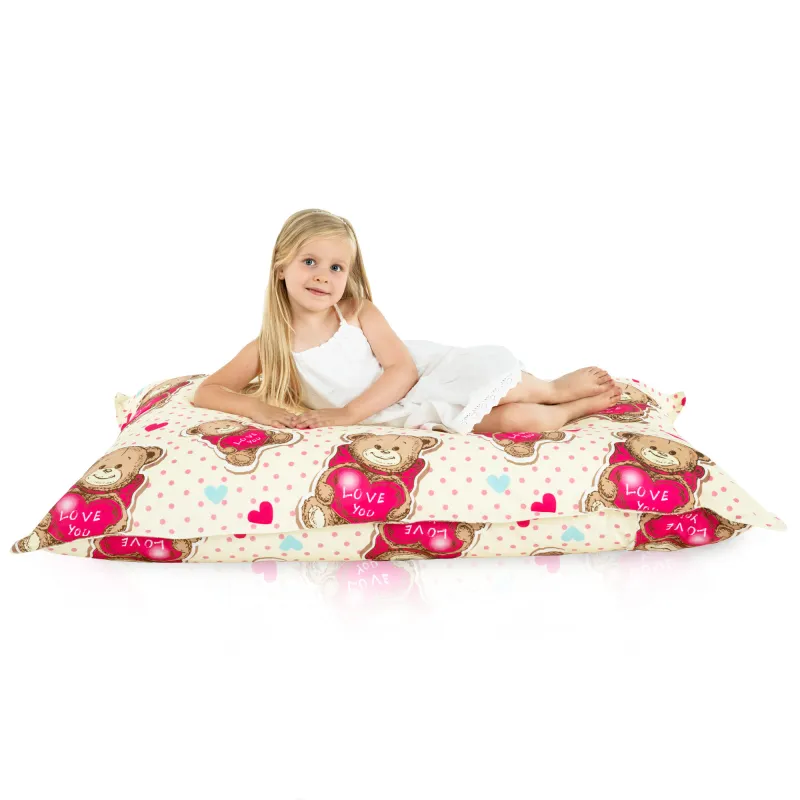 Cojín de Suelo Gigante XL para niños - Tejido Estampado Premium – vista 106