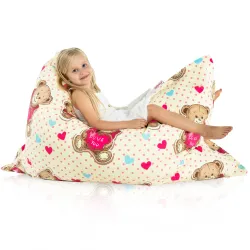 Cojín de Suelo Gigante XL para niños - Tejido Estampado Premium – vista 134