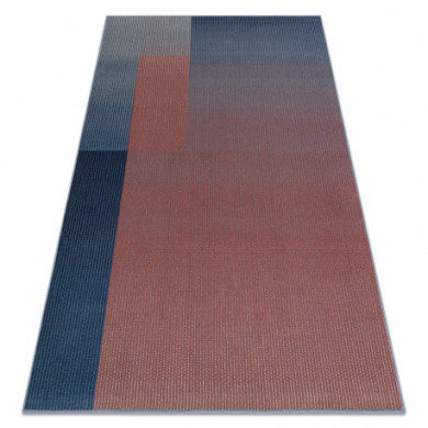 Alfombra NAIN Geométrico 7710/51944 rojo / azul