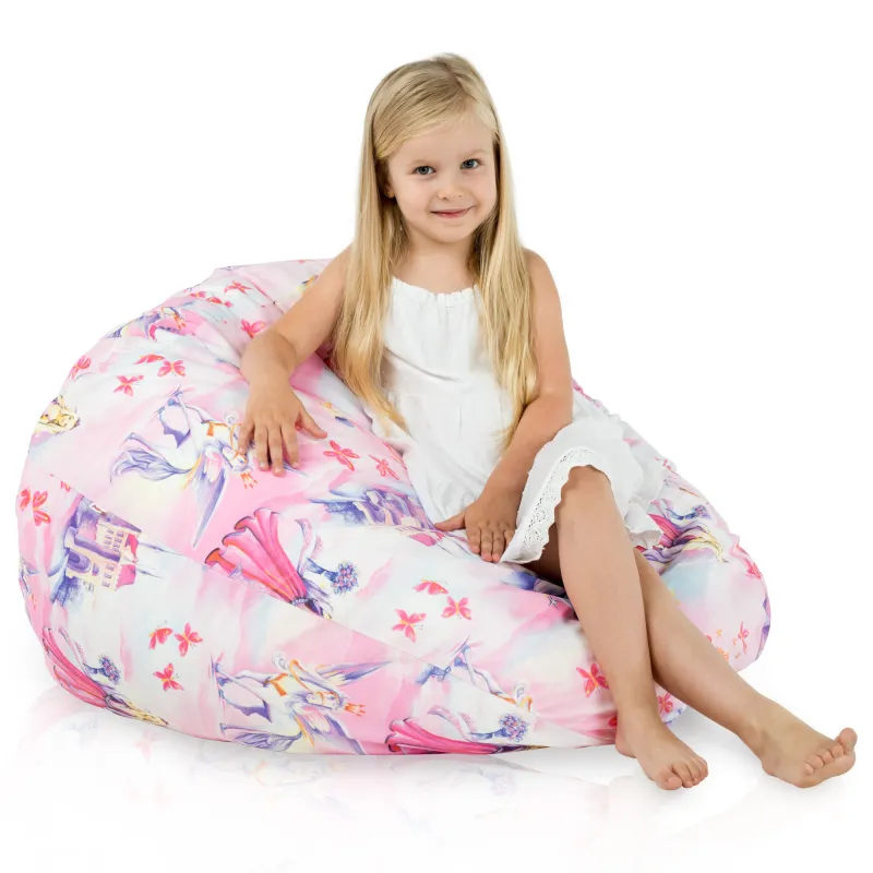 Puff Pera L para niños - Tejido Estampado Premium – vista 14
