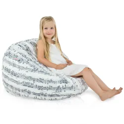 Puff Pera L para niños - Tejido Estampado Premium – vista 34
