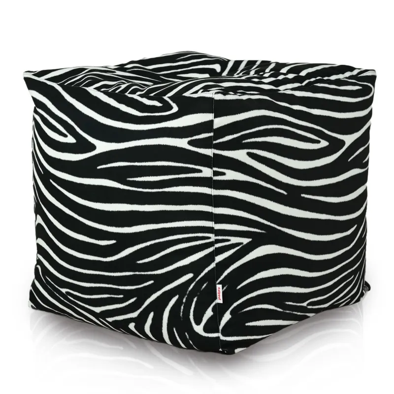 Puff Cuadrado Cubo - Tejido Estampado Premium – vista 20