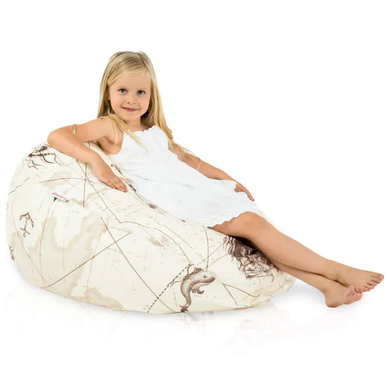 Puff Pera L para niños - Tejido Estampado Premium – vista 61