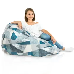 Puff Pera XL Estándar - Tejido Estampado Premium – vista 86
