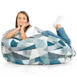 Puff Pera XL Estándar - Tejido Estampado Premium – vista 124