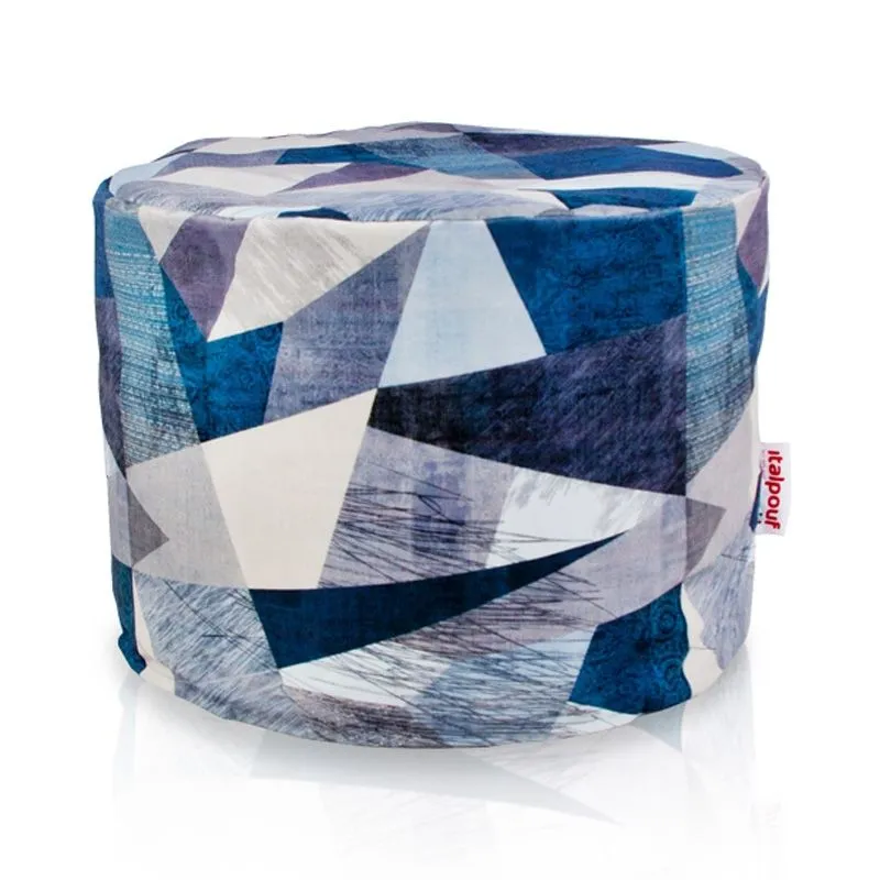 Puff Redondo Cilindro - Tejido Estampado Premium – vista 20