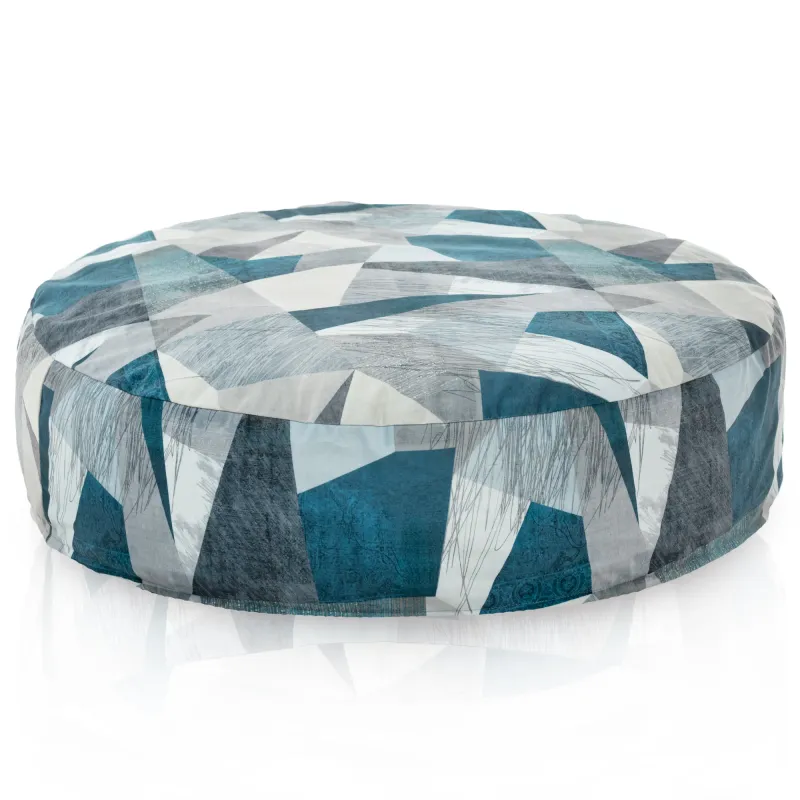 Cojín de Suelo Redondo para Sentarse - Outdoor Pro de Exterior Jardín Impermeable