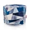 Abstract Puff Con Ruedas Cilindro nylon