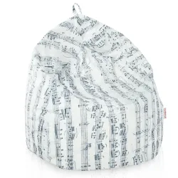 Puff Pera para niños - Tejido Estampado Premium