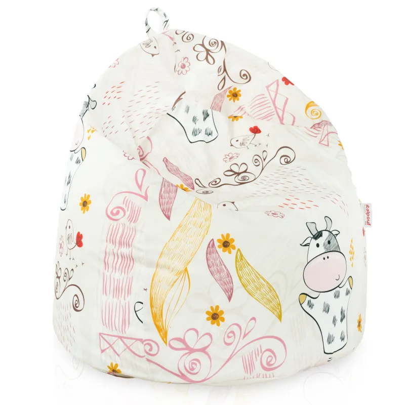 Puff Pera L para niños - Tejido Estampado Premium – vista 38