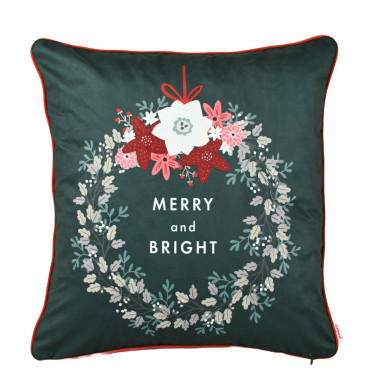 Almohada decorativa Merry And Bright.