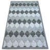 Alfombra acrílica YAZZ 3766 Enrejado Trébol marroquí gris