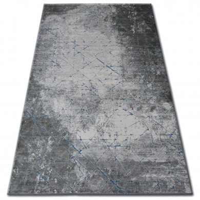 Alfombra acrílica YAZZ 6076 Hormigón azul/gris