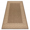 Alfombra de cuerda sisal FLOORLUX 20014 color café/color maíz