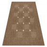Alfombra de cuerda sisal FLOORLUX 20079 color café/color maíz