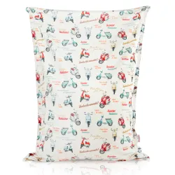 Cojín de Suelo para niños - Tejido Estampado Premium