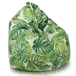 Puff Pera para niños - Tejido Estampado Premium