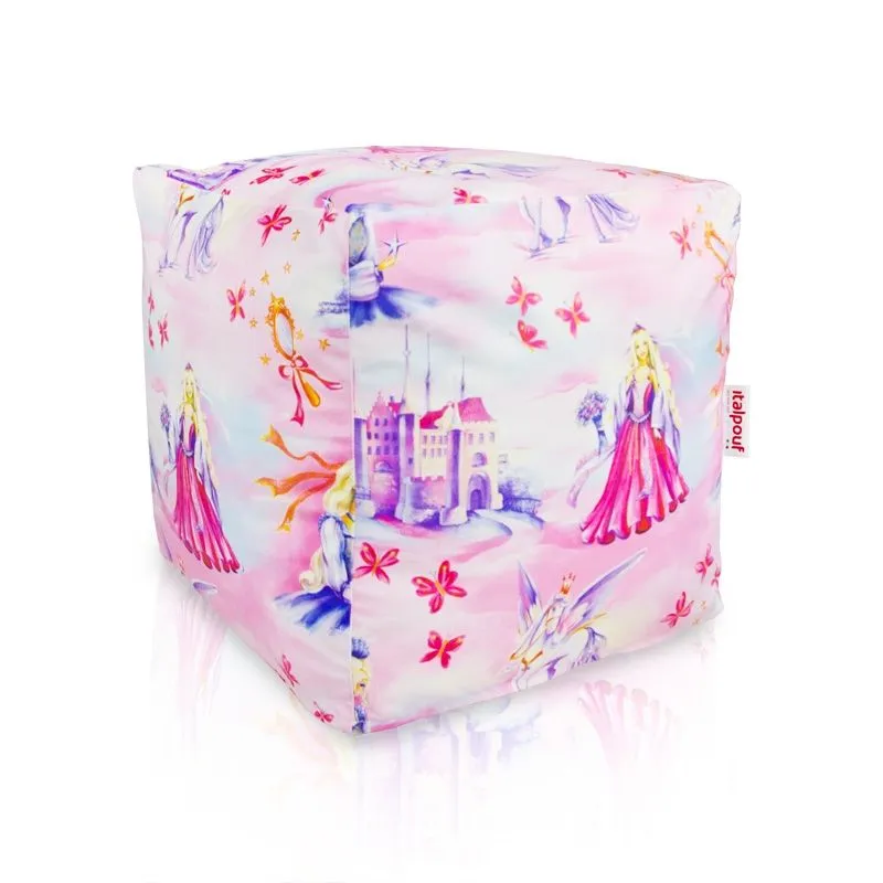 Puff Cuadrado Cubo - Tejido Estampado Premium – vista 16