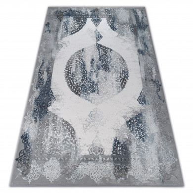 Alfombra acrílica VALENCIA 5040 Oriente azul/gris