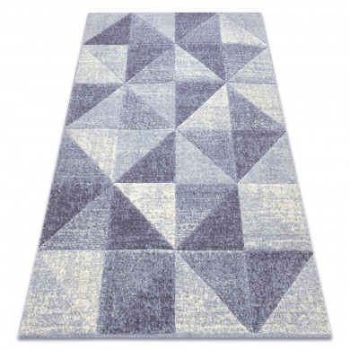 Alfombra FEEL 5672/17944 Triangulos beige/violet