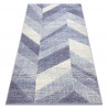 Alfombra FEEL 5673/17944 espina de pescado beige/violet