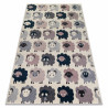 Alfombra HEOS 78468 Ovejas crema/rosa/azul/gris