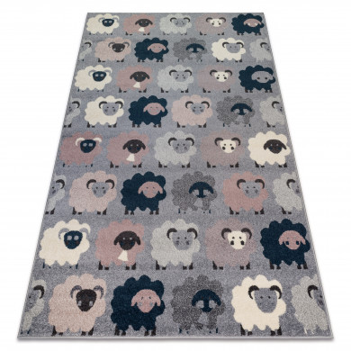 Alfombra HEOS 78468 Ovejas gris/azul