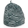 Zebra puff pera interior