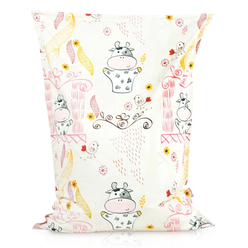 Cojín de Suelo Gigante XL para niños - Tejido Estampado Premium – vista 9