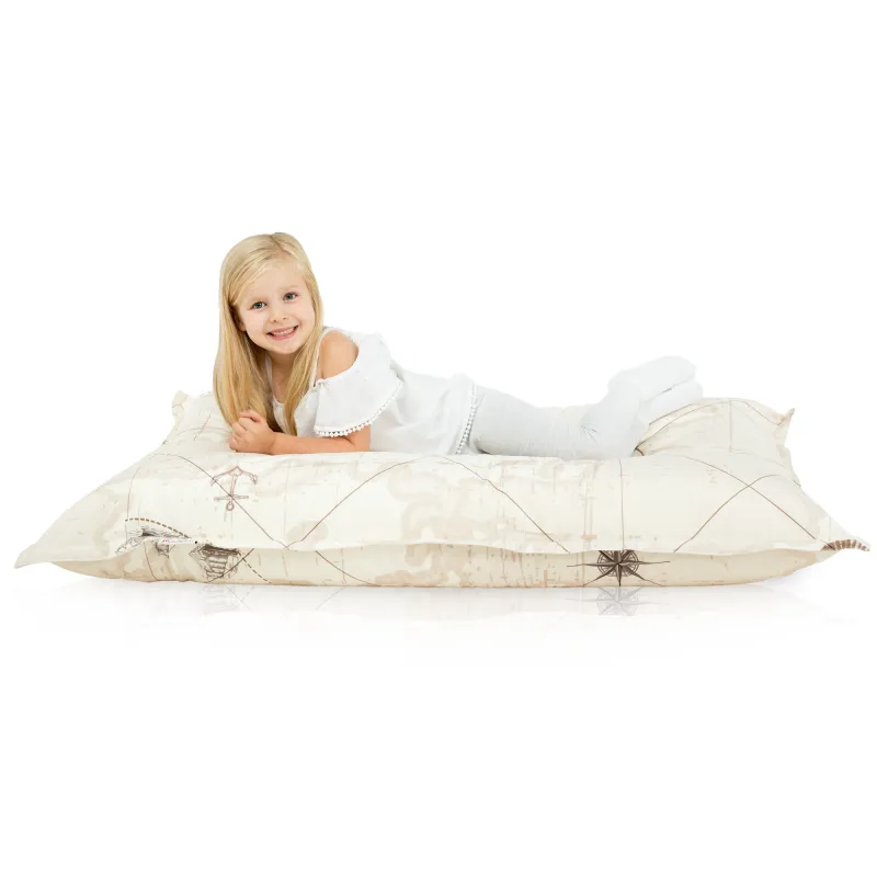 Cojín de Suelo Gigante XL para niños - Tejido Estampado Premium – vista 128