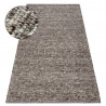 Alfombra NEPAL 2100 stone, gris - lana, de doble cara