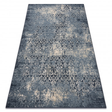 Alfombra NAIN vintage 7010/50911 azul oscuro / beige