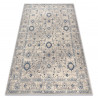 Alfombra NAIN Marco ornamento 7586/51935 beige / azul oscuro