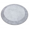 Alfombra lavable MIRO 51648.802 circulo Mármol antideslizante - gris claro