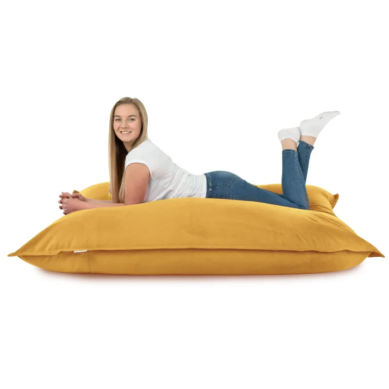 Cojín de Suelo Gigante XXL para adultos - Terciopelo Soft – vista 60
