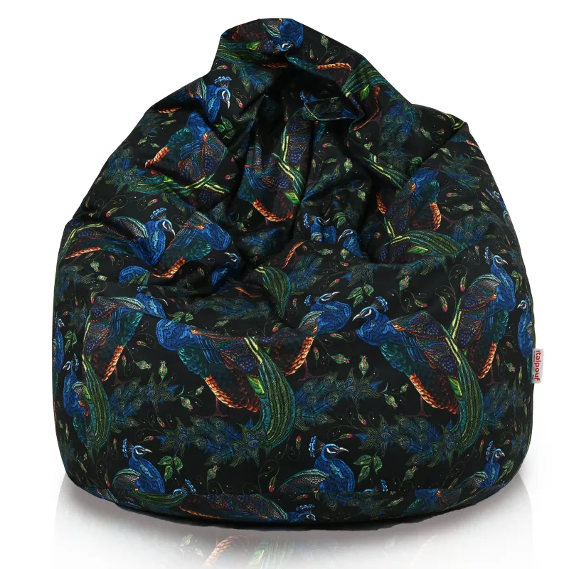Puff Pera XL Estándar - Tejido Estampado Premium – vista 81