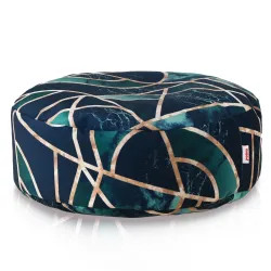 Puff Reposapiés Redondo - Tejido Estampado Premium – vista 21