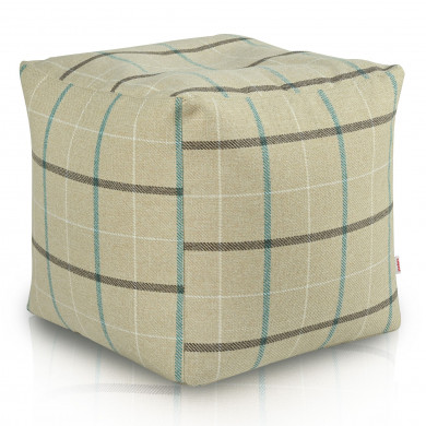ElegantSquare Tweed Beige Check - Puff