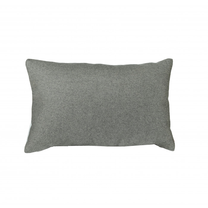 Lana beige Almohada Rectangular Para El Sofá