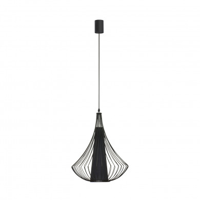 Lámpara colgante negra KAREN, diámetro: 40 cm 4607