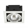 Lámpara empotrada gris DOWNLIGHT I 4870