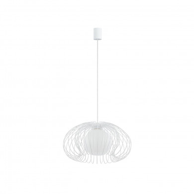 MERSEY lámpara colgante blanca I, caída de 120 cm 5295