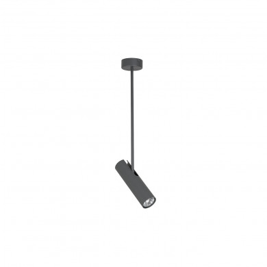 EYE SUPER GRAPHITE A lámpara de techo, longitud 56 cm 6495